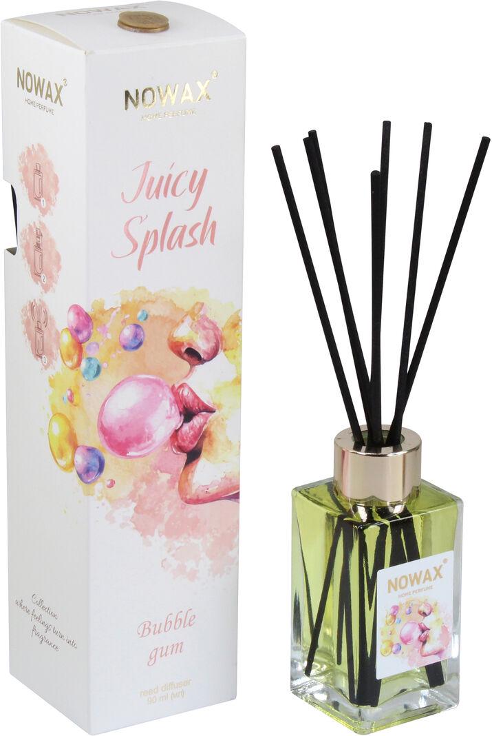 Ароматизатор Nowax Juicy Splash Bubble Gum жидкий в банке 90 мл (NX00169) Ароматизатор Nowax Juicy Splash Bubble Gum жидкий в банке 90 мл (NX00169)