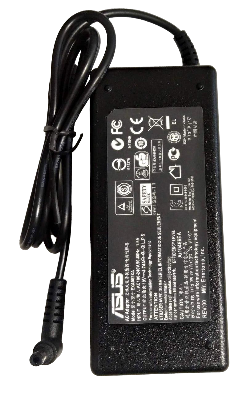 Зарядное устройство для ноутбука Asus 19V 4,74A 5,5x2,5 (000022229) Зарядное устройство для ноутбука Asus 19V 4,74A 5,5x2,5 (000022229)