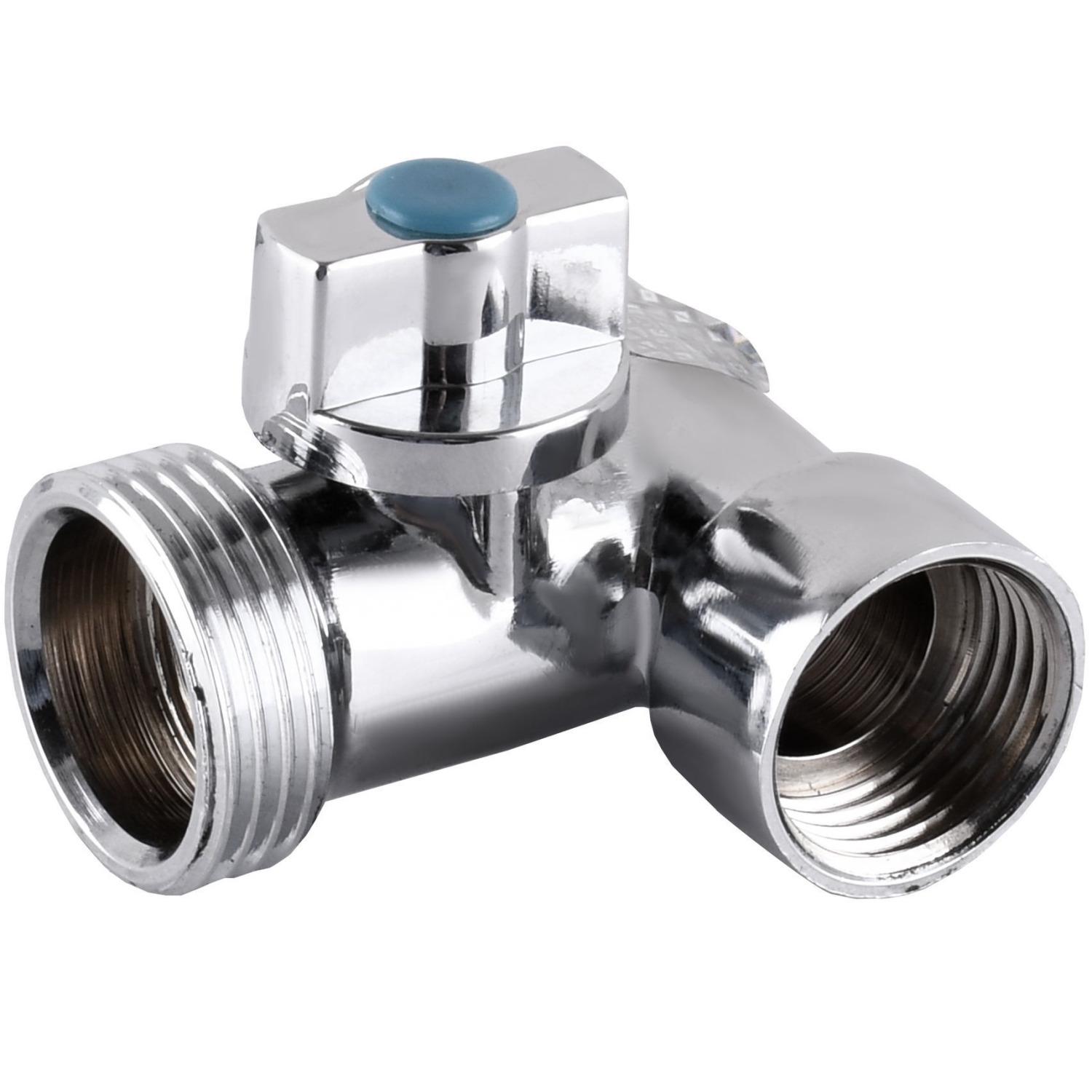 Кран шаровой Solomon A7053 000001105 1/2"х3/4"х1/2" ВЗ двойной (104427)