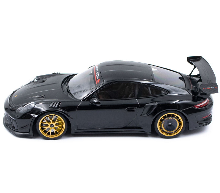 Модель автомобіля Minichamps Porsche 911/991 II MR Manthey Racing 1:18 Black/Gold (MR911GT3RS1804) - фото 2