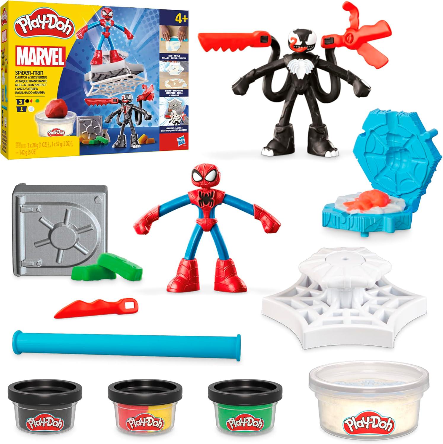 Набор для лепки Play-Doh Человек-паук Marvel Spider-Man! (F9827)