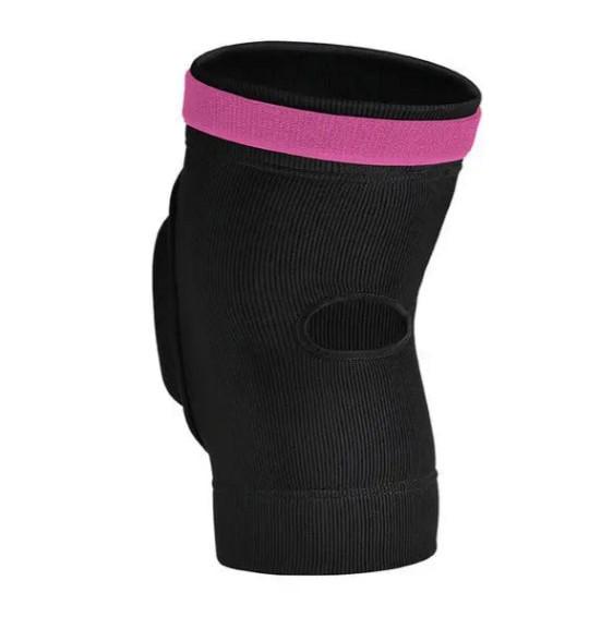 Наколінники спортивні RDX HOSIERY KNEE FOAM K5 пара S Black/Pink (HYP-K5-BP-S) - фото 4