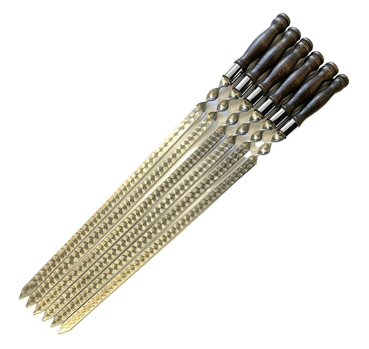 Шампур для люля-кебаб Gorillas BBQ Кільце широкий 50 см (SKK32) - фото 4