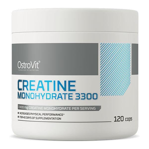Креатин моногидрат OstroVit Creatine Monohydrate 3300 120 капс. (000024959)