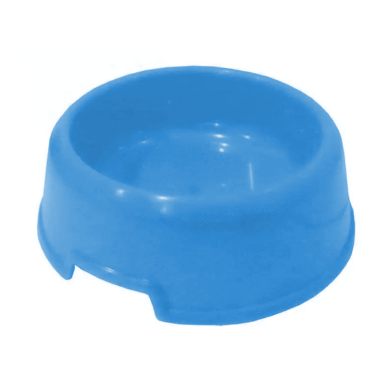 Миска для тварин пластикова 115х135х55 мм Блакитний (2584678562)