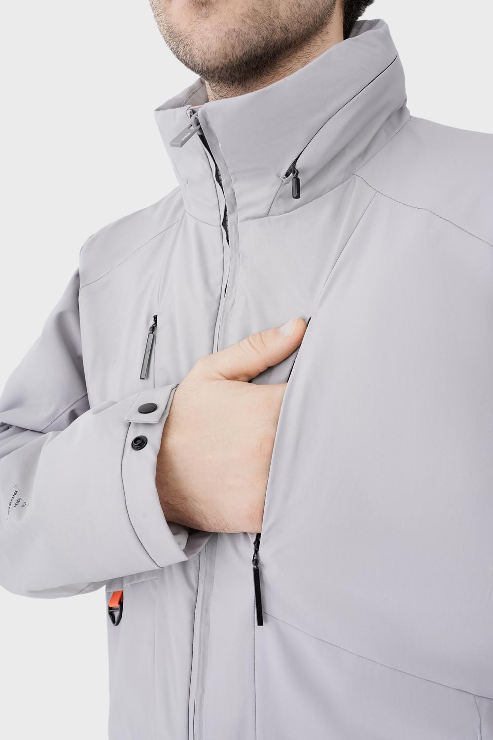 Куртка Avecs 50458/15-2XL Светло-серый - фото 5 Куртка Avecs 50458/15-2XL Светло-серый - фото 5