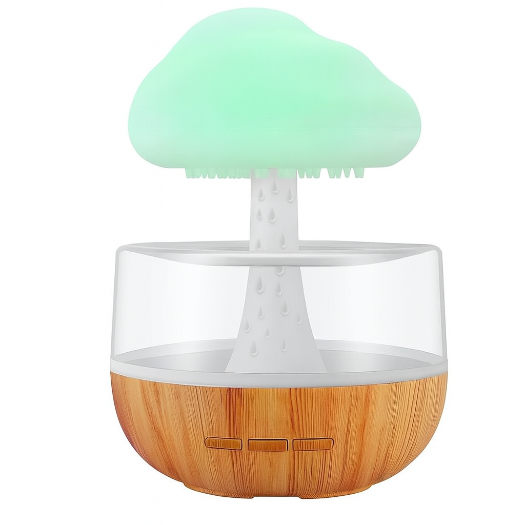 Ночник-увлажнитель с эффектом дождя Cloud Rain Humidifier (589514)