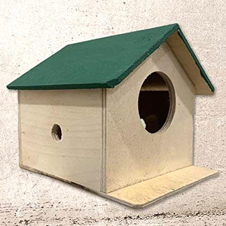 Гніздування для птахів з дерева Чомга Бланже (ГНЗ-001201) - фото 3 Гніздування для птахів з дерева Чомга Бланже (ГНЗ-001201) - фото 3