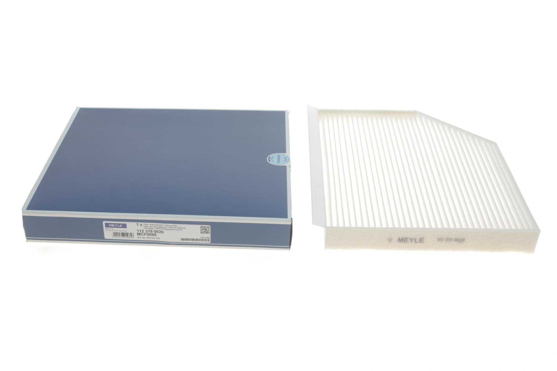 Фильтр салона Meyle для Audi A4/A6 1,8-4,2TFSI 07- (112 319 0020)