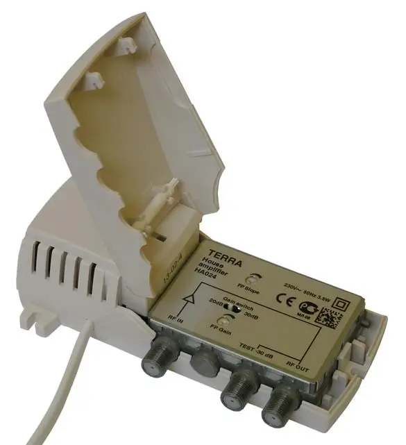 Підсилювач телевізійного сигналу Terra HA024 будинковий (02520) - фото 2