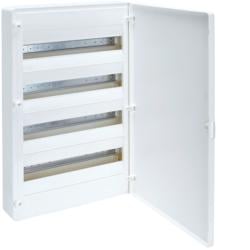 Щит модульный накладной Hager Golf для внешней установки с белой дверцей на 72 модуля (VS418PD)