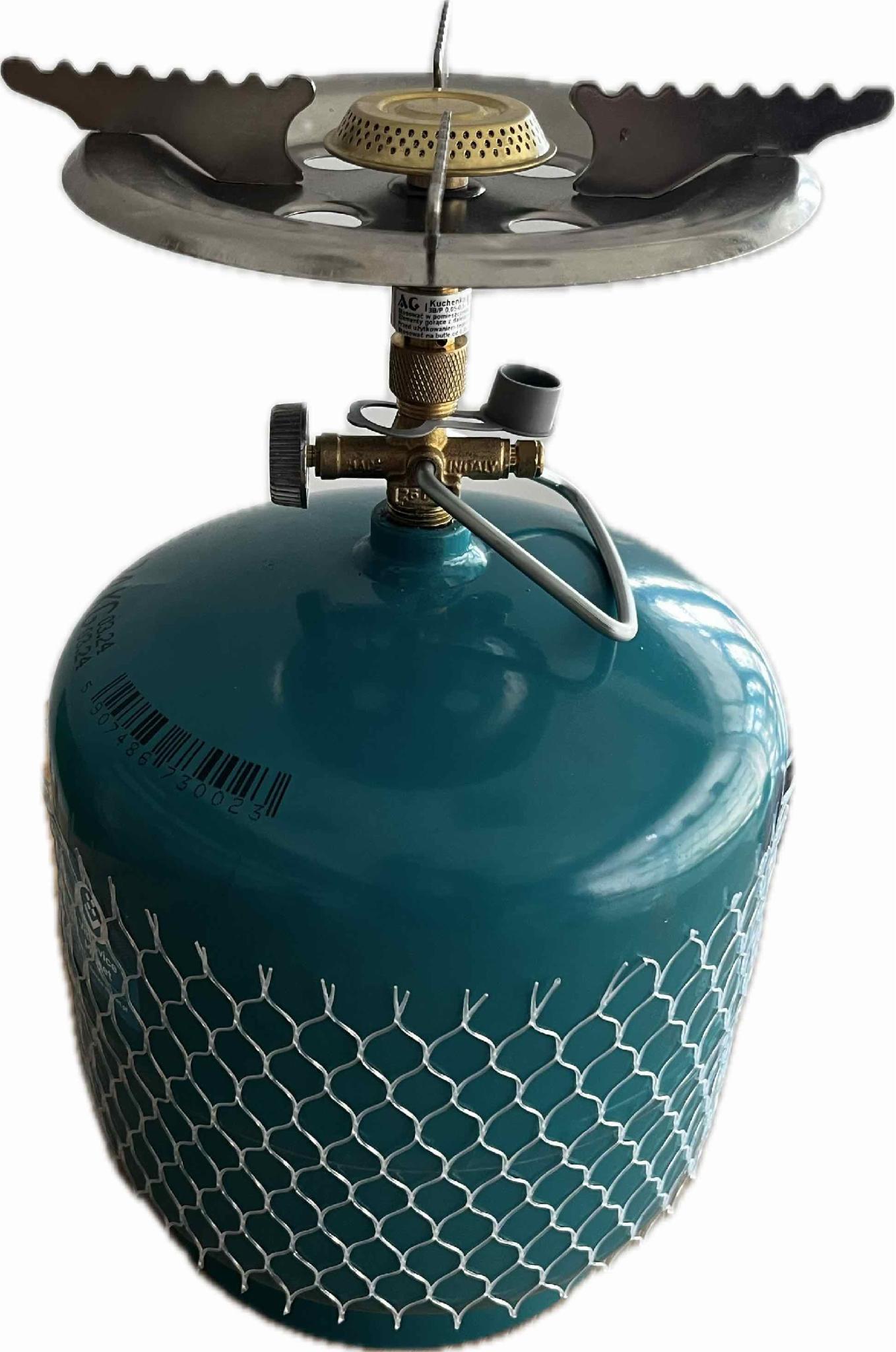 Комплект балон туристичний Milmet з пальником 7 л (00-008463) Комплект балон туристичний Milmet з пальником 7 л (00-008463)