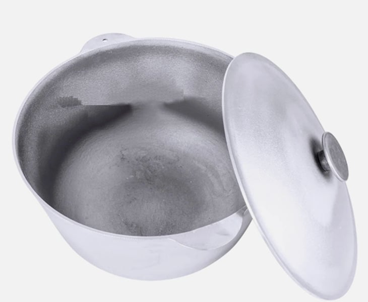 Казан алюмінієвий Биол (Biol) з кришкою d-26 см, об'єм 6 л - фото 4 Казан алюмінієвий Биол (Biol) з кришкою d-26 см, об'єм 6 л - фото 4