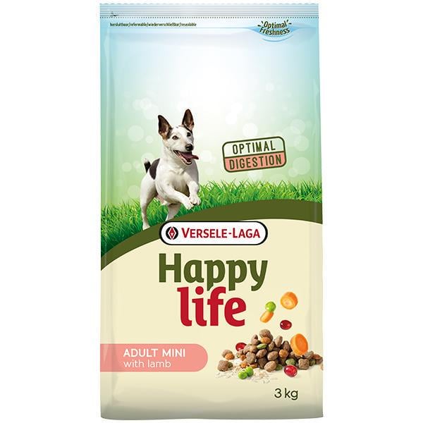 Корм для собак Happy Life Mini with Lamb 3 кг