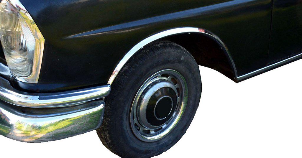 Накладки на арки Max chrome для Mercedes W108 нержавеющая сталь Хром