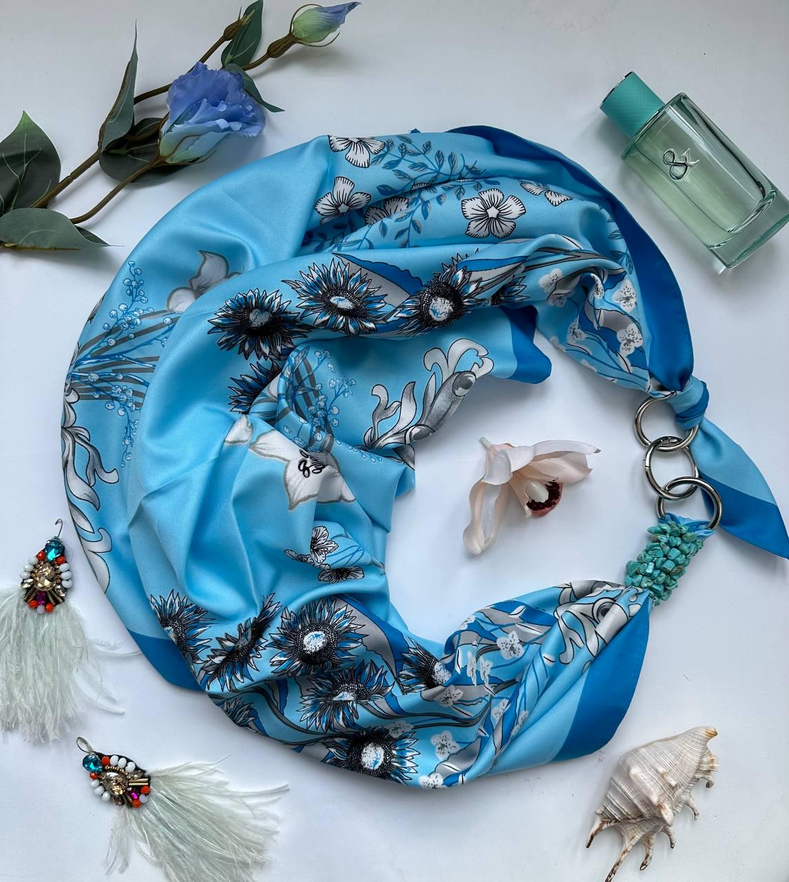 Платок дизайнерский My Scarf Полевые цветы (15427676)