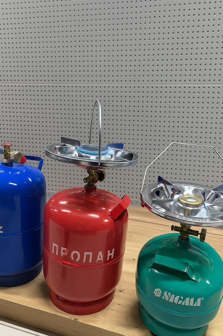 Комплект газовый кемпинг Sigma Comfort с пьезоподжигом 5 л (290311) - фото 4 Комплект газовый кемпинг Sigma Comfort с пьезоподжигом 5 л (290311) - фото 4