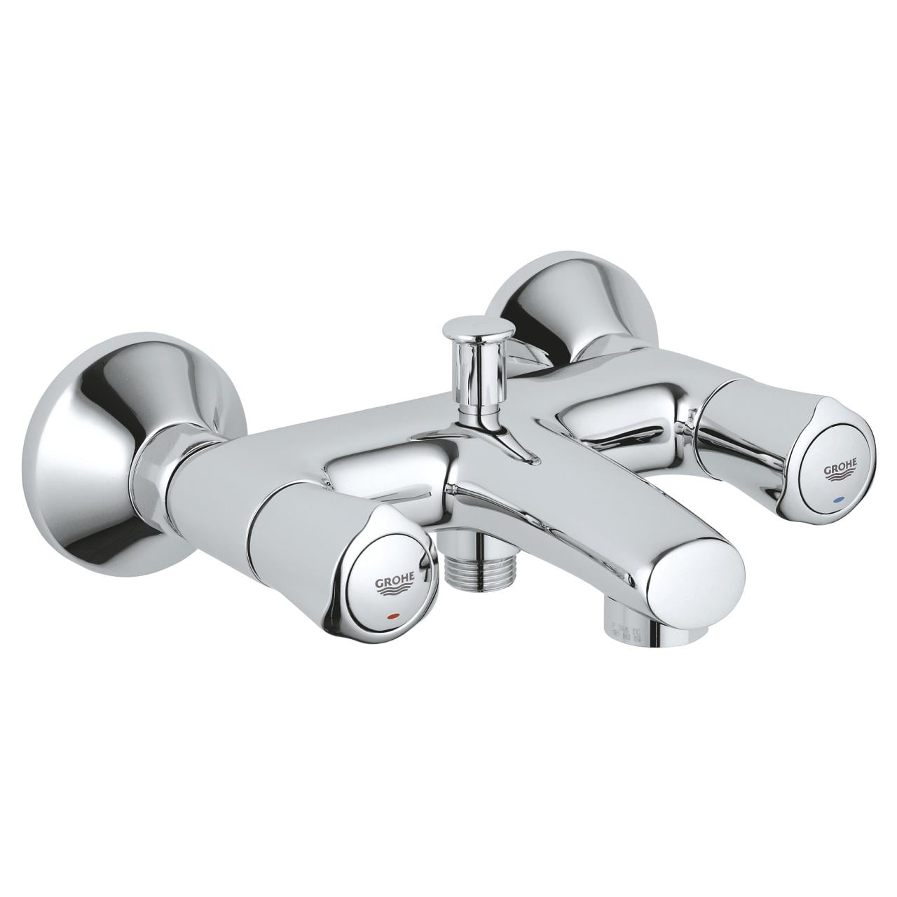 Смеситель для ванны Grohe Avina 25085000 двухвентильный Хром (88687) Смеситель для ванны Grohe Avina 25085000 двухвентильный Хром (88687)