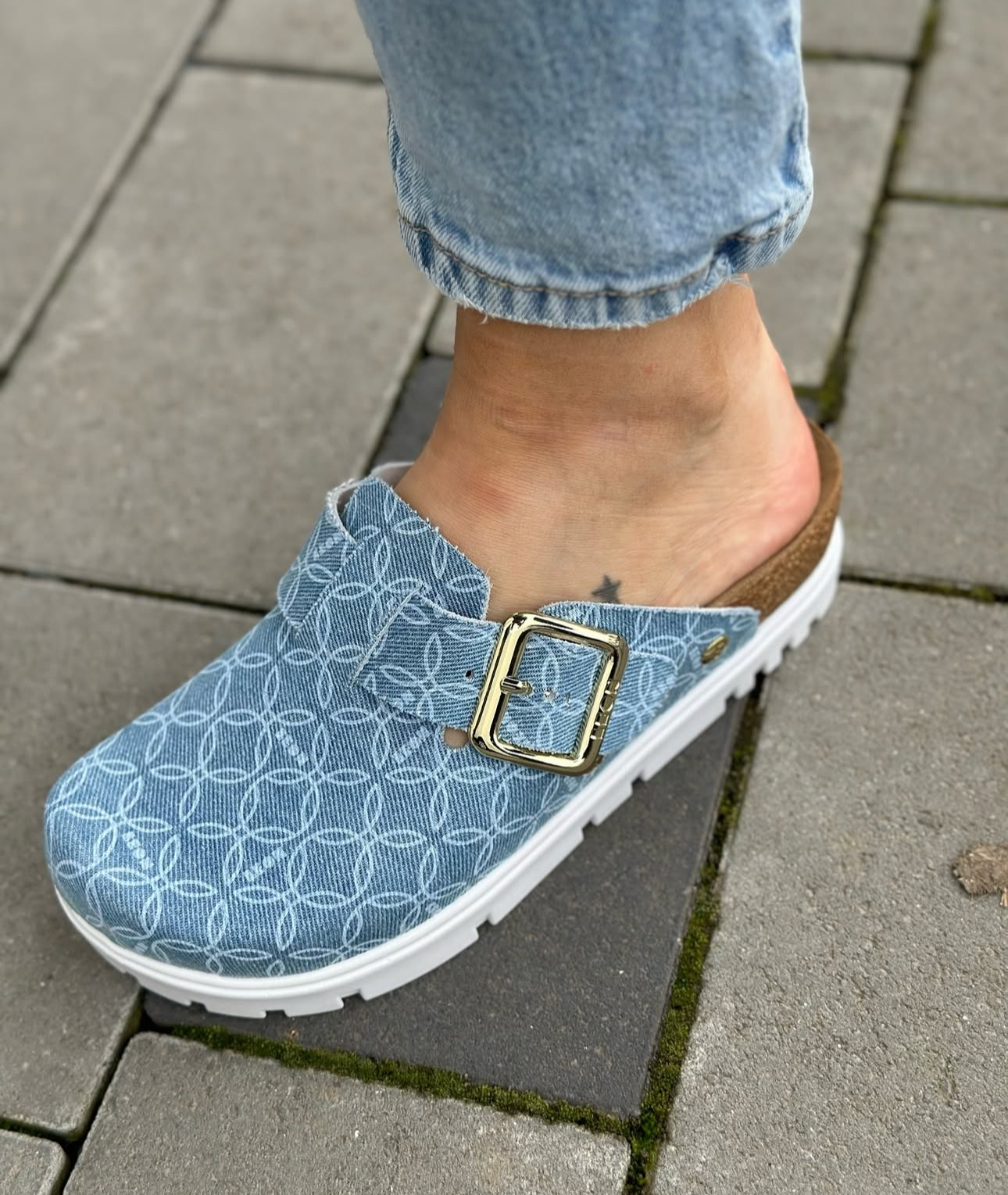 Сабо жіночі Leon р. 36 Джинсовий (6000) - фото 7 Сабо жіночі Leon р. 36 Джинсовий (6000) - фото 7