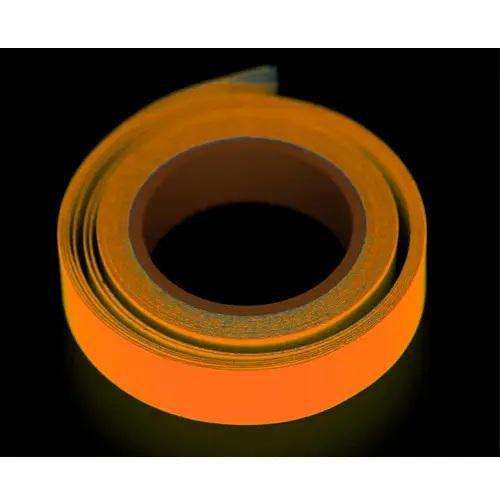 Лента люминесцентная самоклеющаяся 3 м Orange (27918401) - фото 3 Лента люминесцентная самоклеющаяся 3 м Orange (27918401) - фото 3