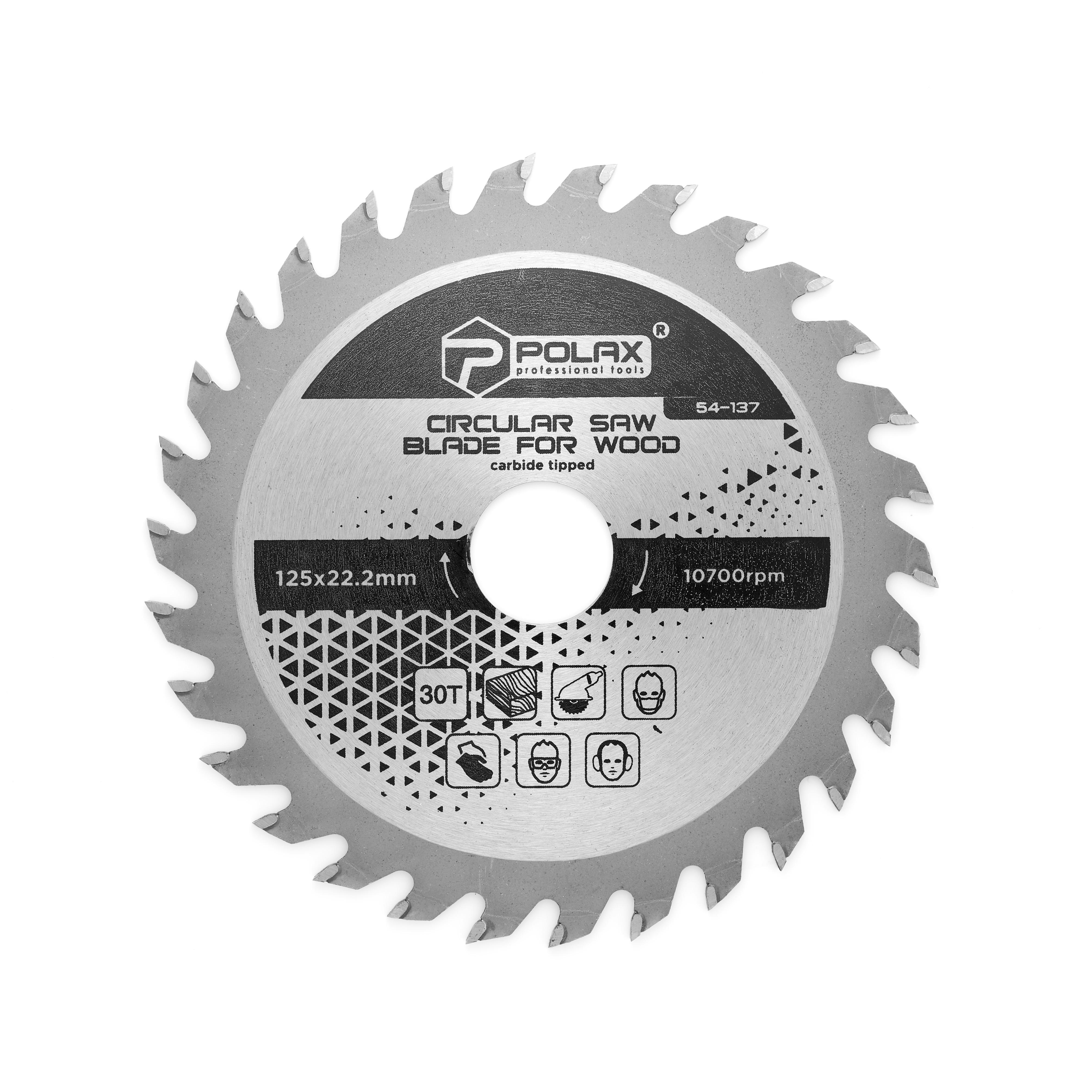 Диск пиляльний по дереву 125x22,2/20 30Т (37157051)