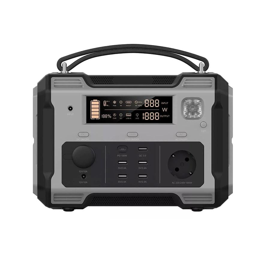 Зарядная станция EcoPlay N036 500W 484Wh Зарядная станция EcoPlay N036 500W 484Wh