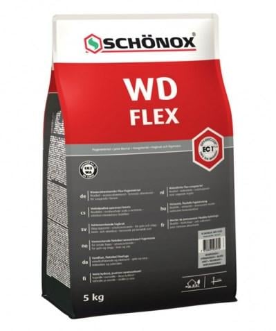 Фуга Sika SCHONOX WD Flex затирка цементна еластична 5 кг Білий - фото 1