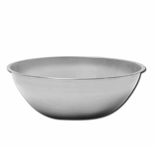 Миска Kamille Vizo з нержавіючої сталі 26x9 см (4310)