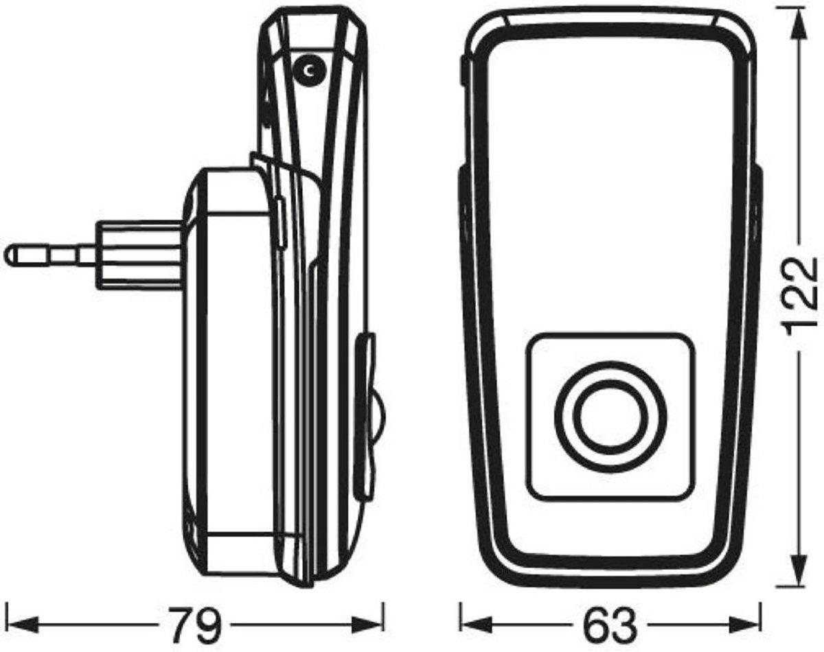 Ночник Ledvance LUNETTA TORCH INDUCTIVE SENSOR Белый (4058075759404) - фото 5