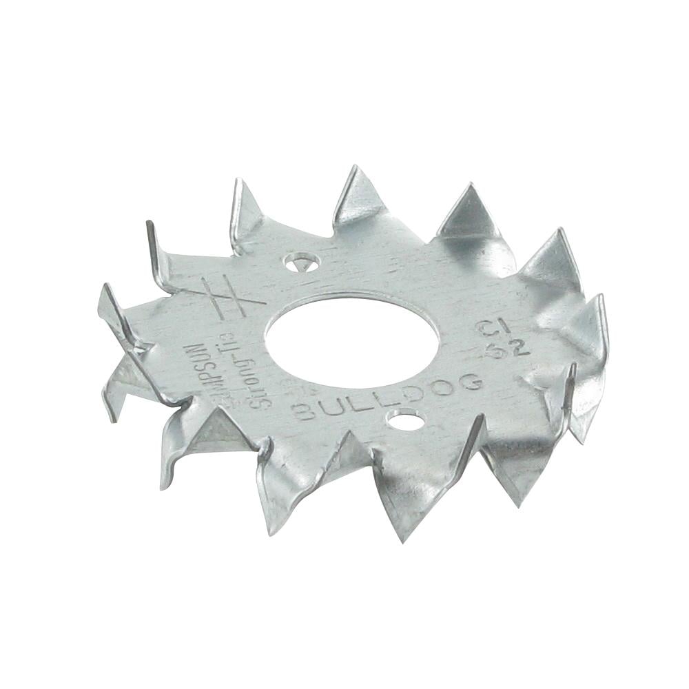 Соединитель Strong-TIE Bulldog ø50 мм 6x17 мм двусторонний цинк 50 шт. Белый (3MU007200501700020)