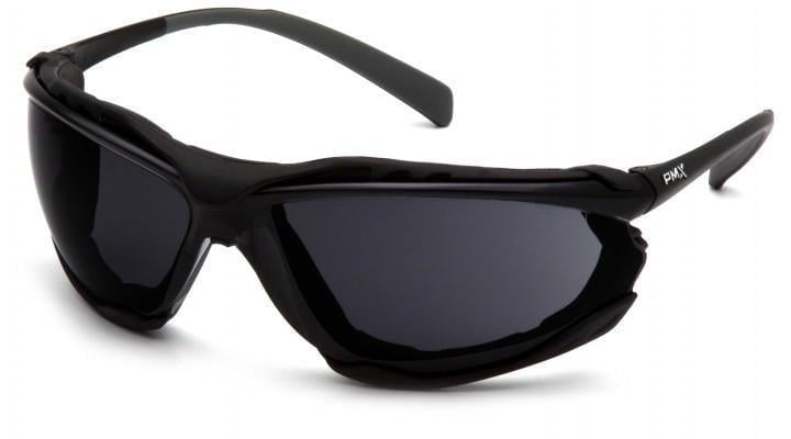 Очки защитные с уплотнителем Pyramex Proximity dark gray Anti-Fog черные кат.4
