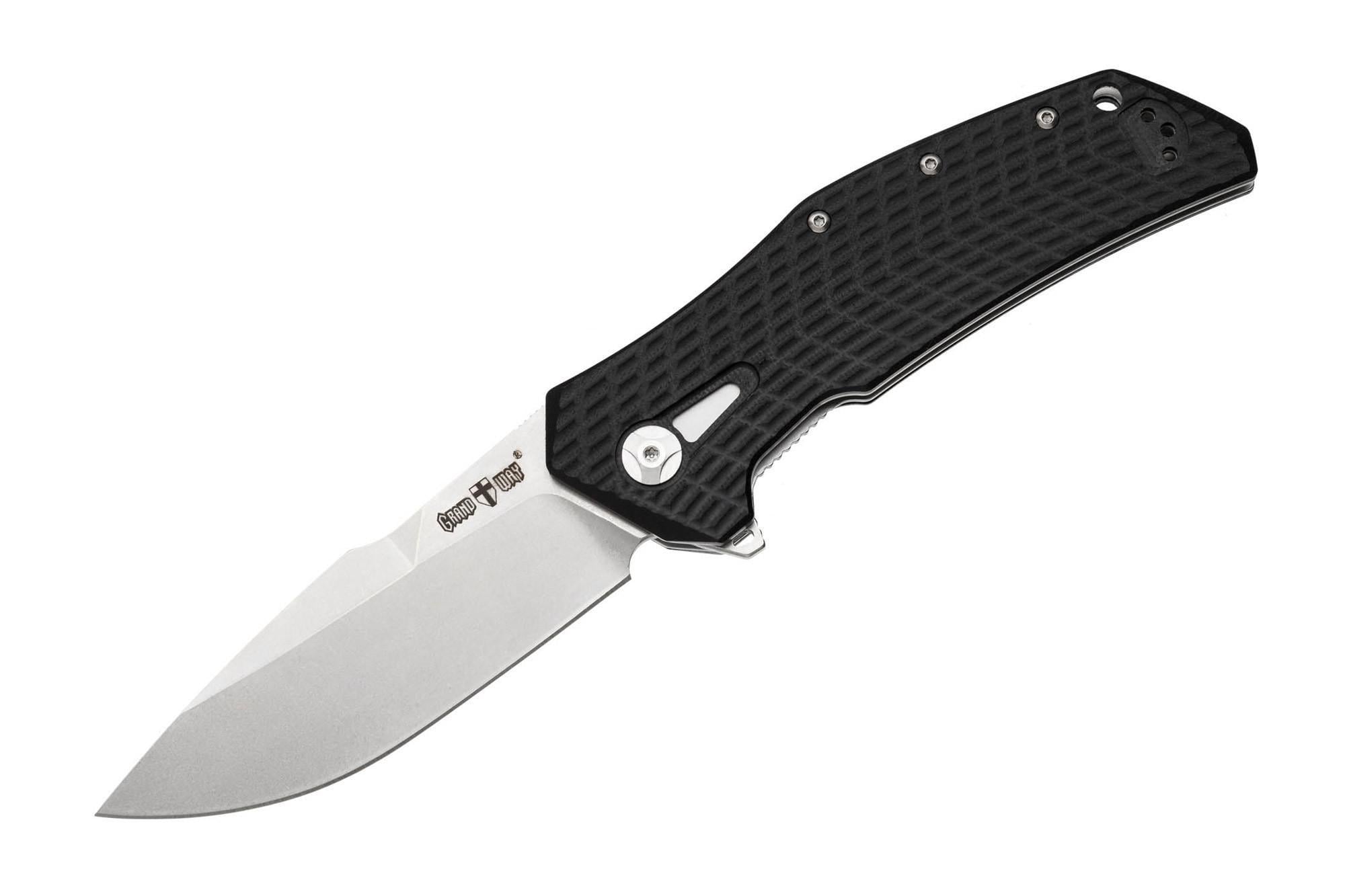 Нож складной Grand Way SG 119 на подшипнике с клинком из стали D2 Black (SG119) Нож складной Grand Way SG 119 на подшипнике с клинком из стали D2 Black (SG119)