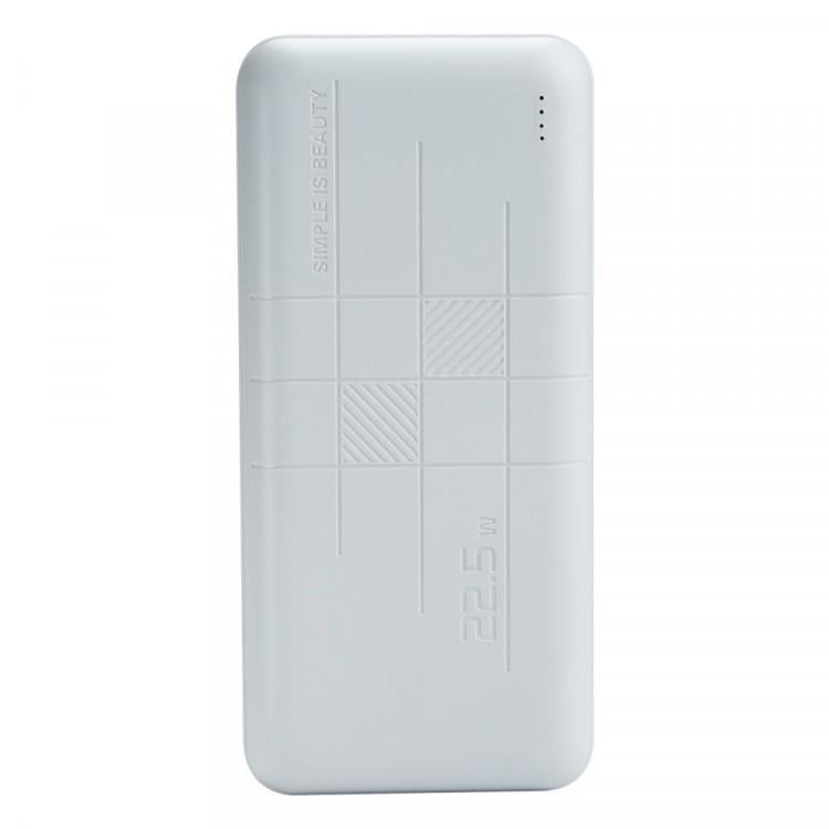 Повербанк XO PR188 PD20W+QC22.5W 20000 mAh Белый
