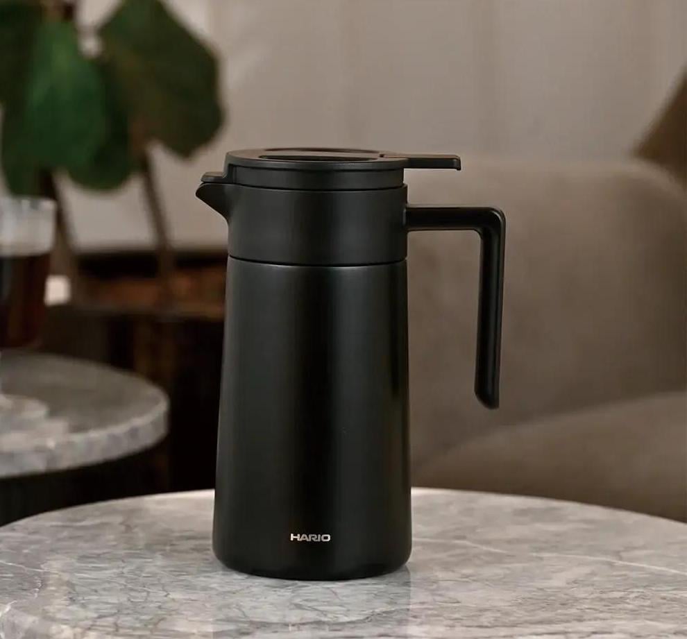 Термо-сервер для профессиональной заварки кофе Hario 800 мл Черный (CHP-800-B) - фото 5 Термо-сервер для профессиональной заварки кофе Hario 800 мл Черный (CHP-800-B) - фото 5