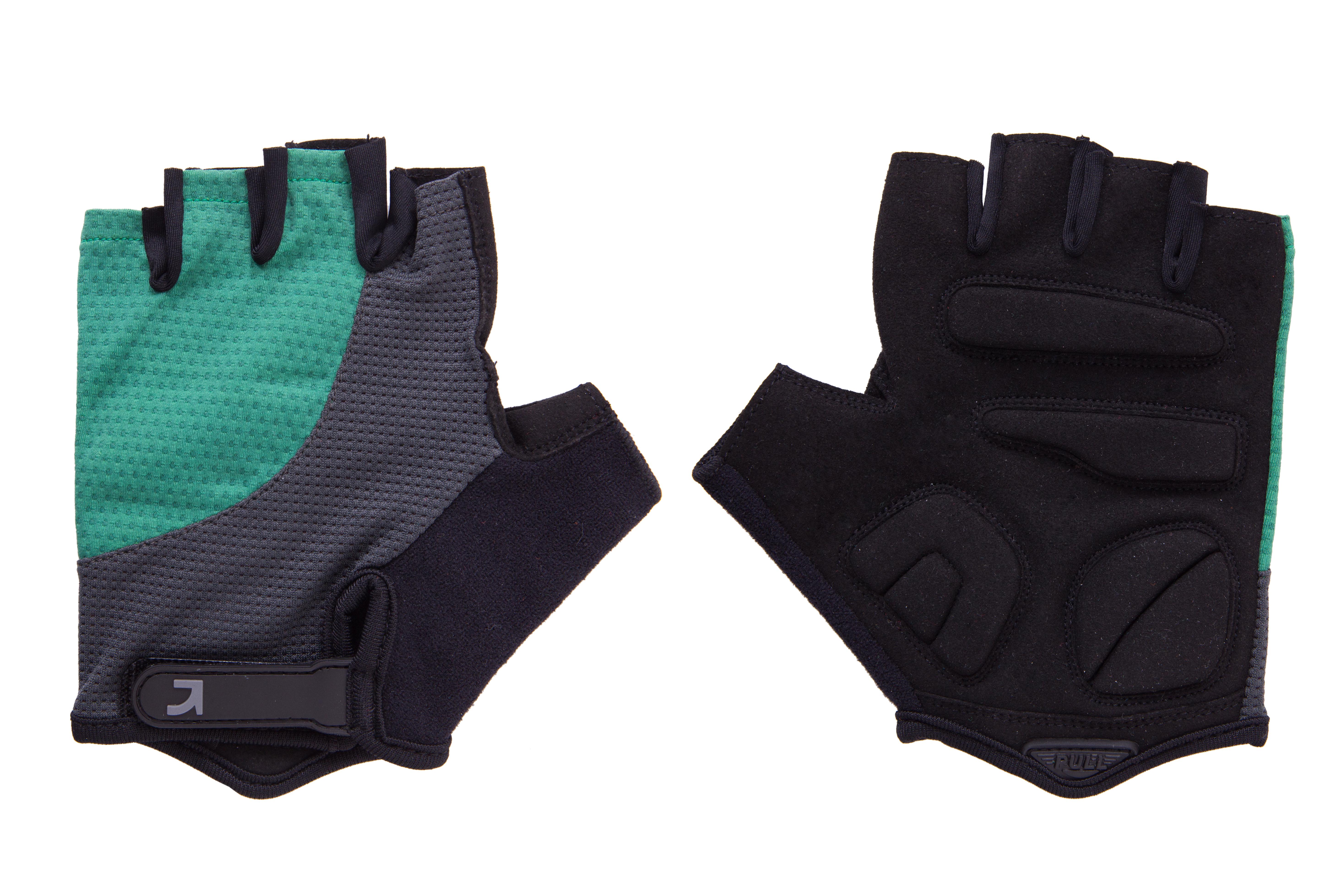 Перчатки Green Cycle Pillow 2 без пальцев S Черный/Серый/зеленый (CLO-18-20)