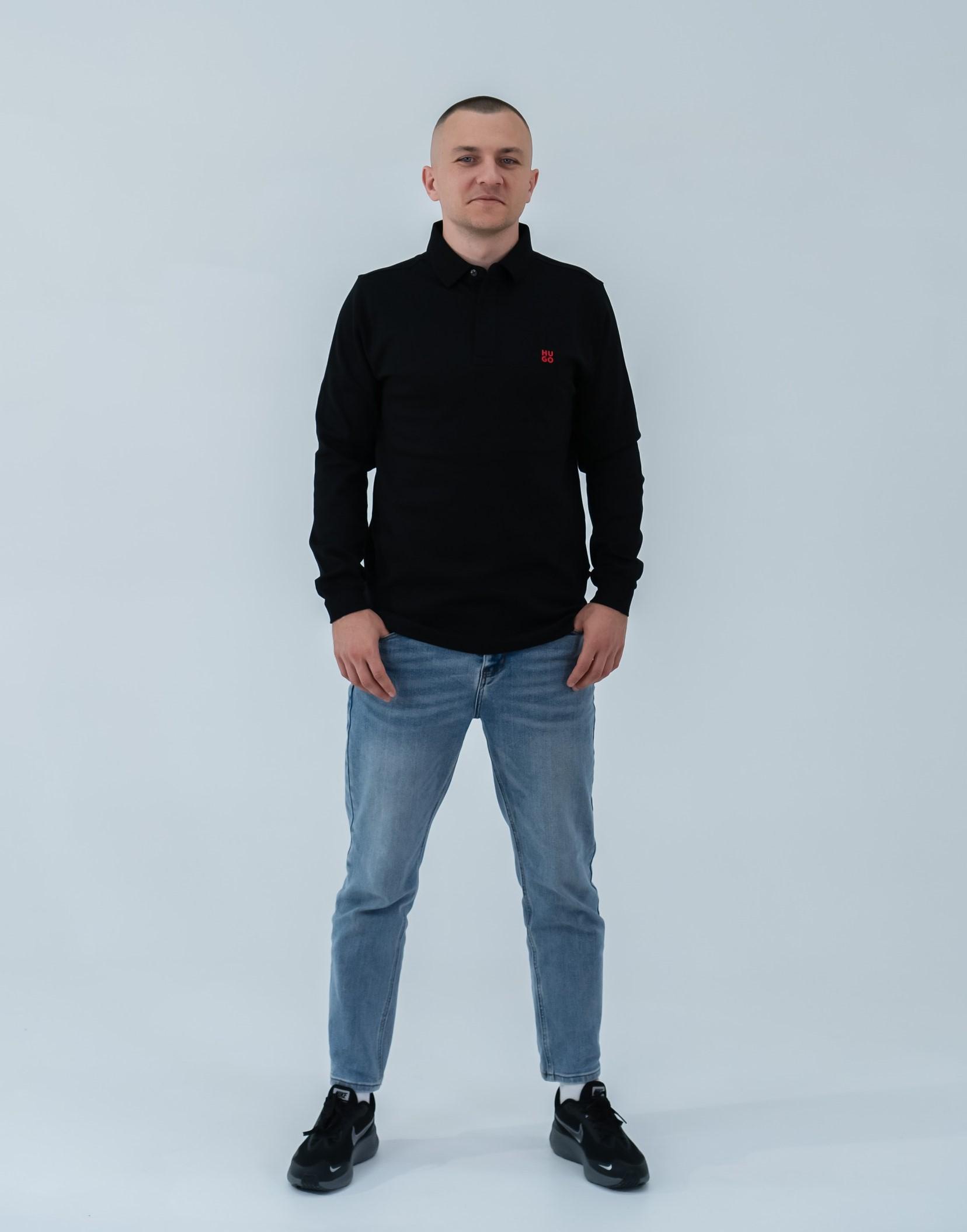 Поло мужское Hugo Boss Interlock HB-15833BL 3XL (21049599) - фото 3