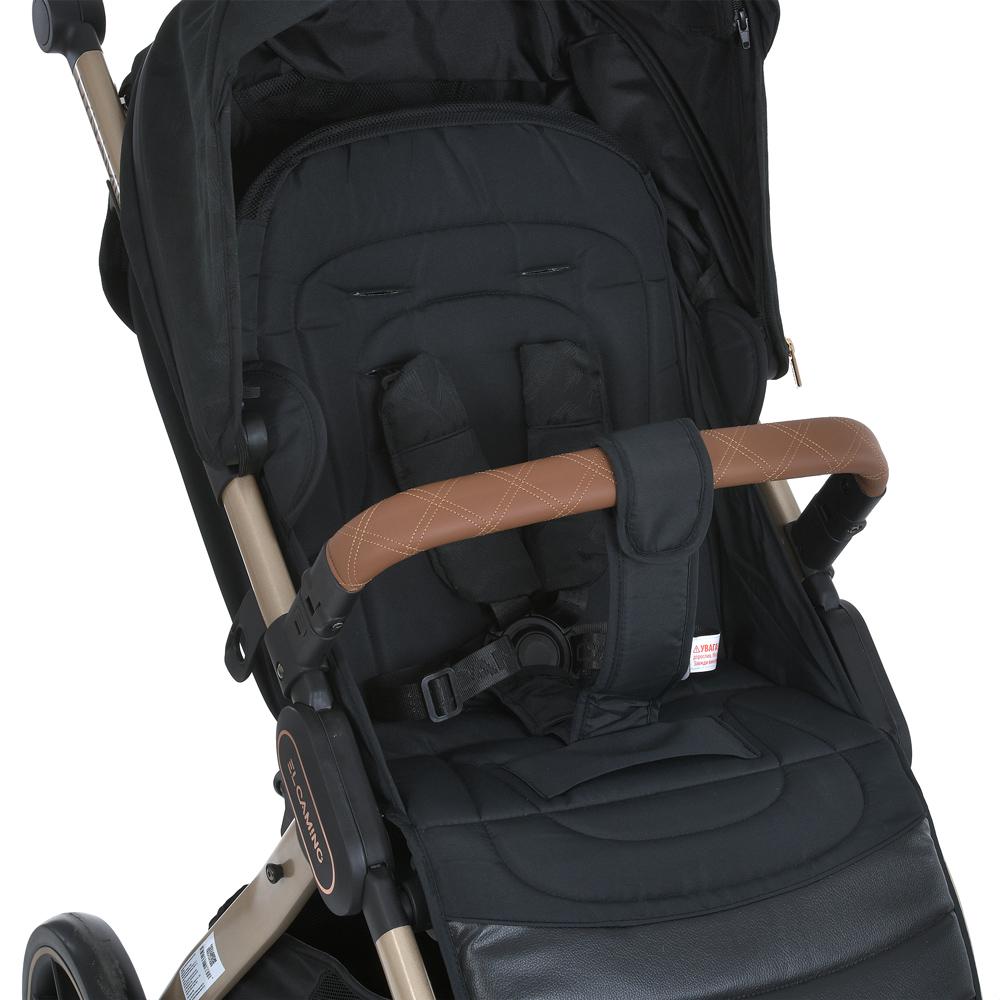 Коляска дитяча El Camino ME 1053G-2 DYNAMIC PRO Special Black - фото 18