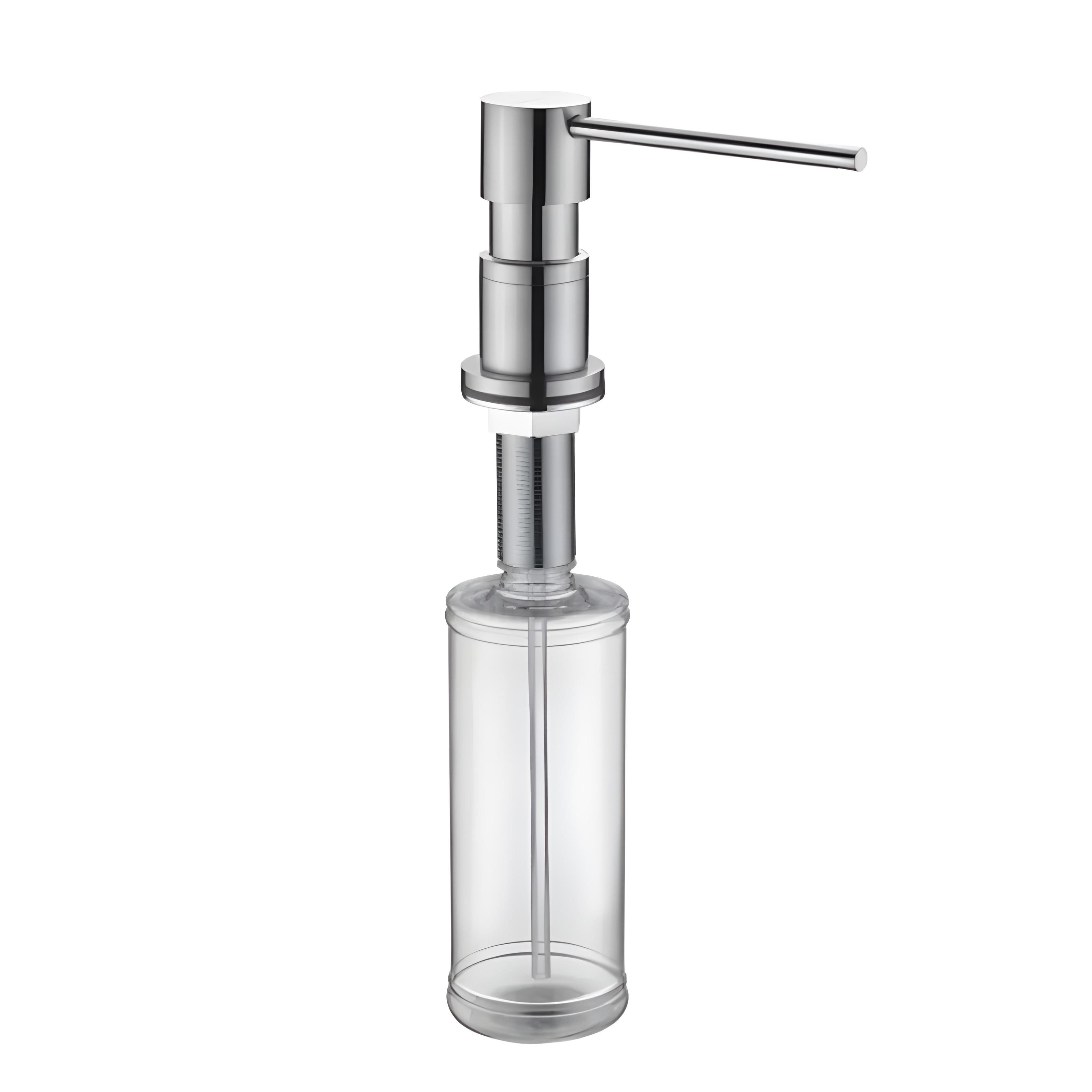 Дозатор для мойки Gappo G402-5 встраивается в мойку латунь/пластик 300 мл Хром (SQ-1037645) Дозатор для мойки Gappo G402-5 встраивается в мойку латунь/пластик 300 мл Хром (SQ-1037645)