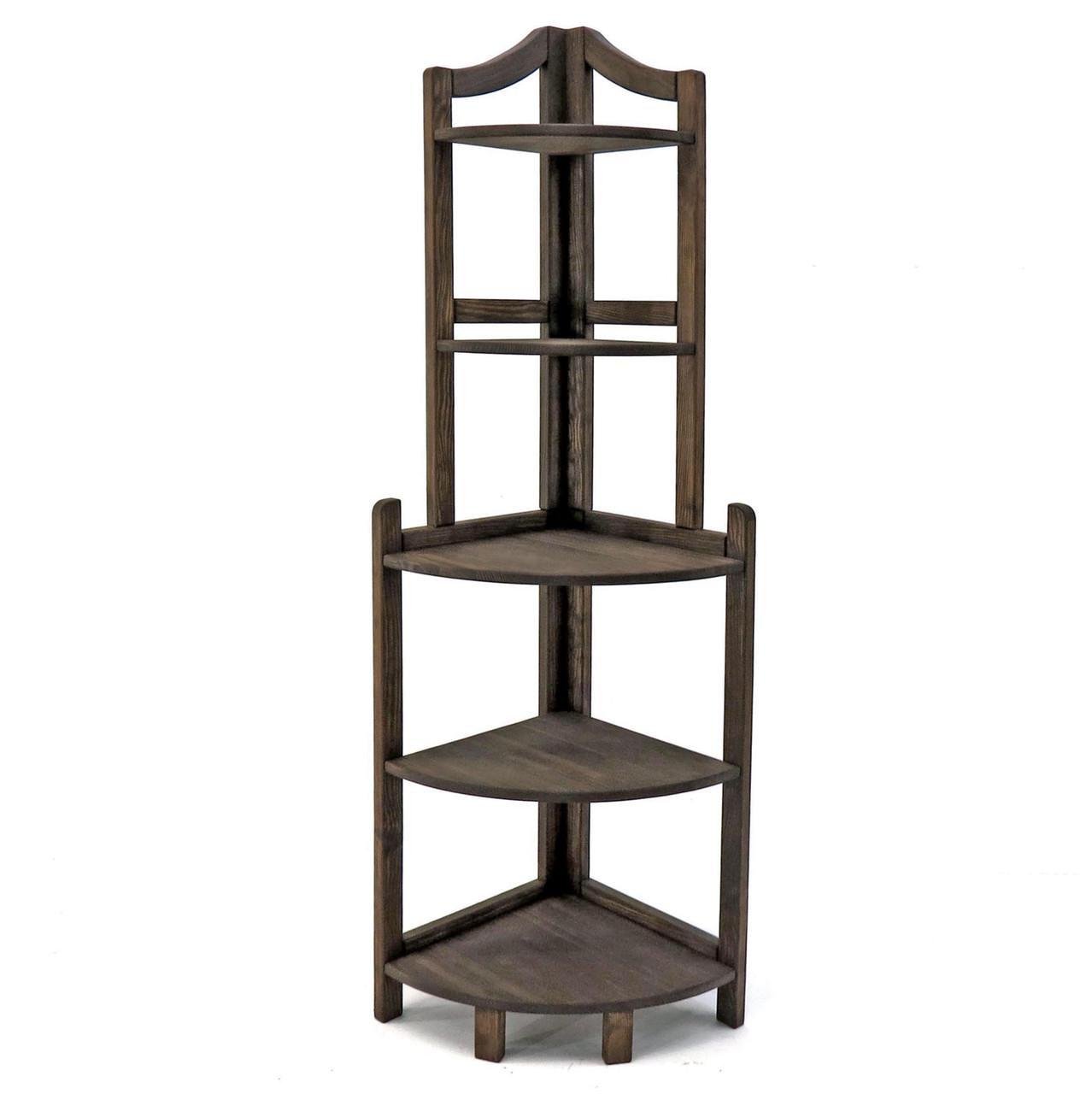 Стеллаж кухонный из дерева Трейхед Мокко (СТА-011610)