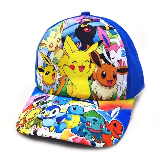 Кепка бейсболка детская Пикачу покемон №2 р. 48-54