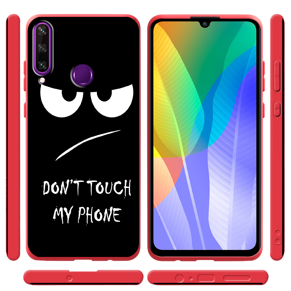 Чохол BoxFace Huawei Y6p Don't Touch my Phone Червоний силікон  (40017-up535-41525) - фото 2