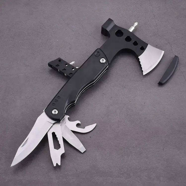 Мультитул туристический 13в1 EL-2381-20 с дополнительными инструментами Черный - фото 6