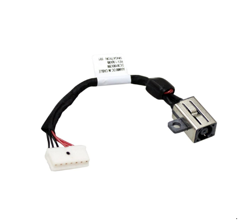Разьем питания для ноутбука Dell XPS 15 9560/9570 DC30100X300/064TM0 с кабелем шлейф (1378640441)