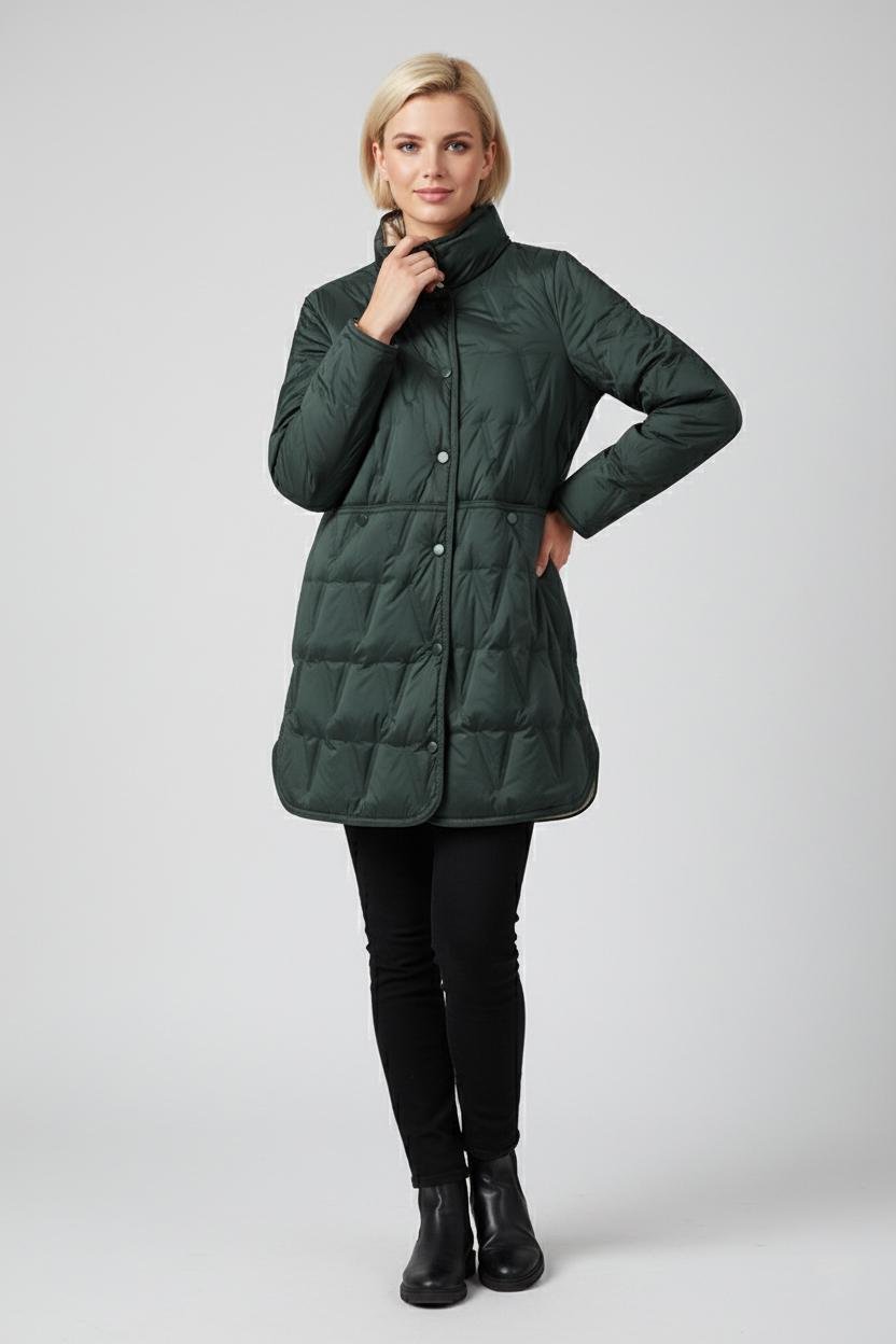 Куртка женская Number Nine DR-60 демисезонная S Изумрудный (DR-60-S) - фото 2 Куртка женская Number Nine DR-60 демисезонная S Изумрудный (DR-60-S) - фото 2