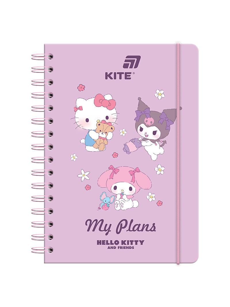 Дневник на спирали KITE Hello Kitty твердый переплет (HK26-438)