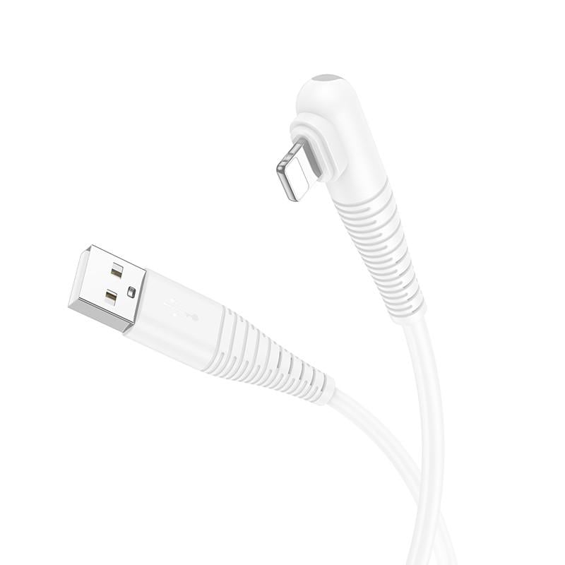 Дата-кабель Borofone BX105 Corriente USB to Lightning 1 м White (00000069028_2) Дата-кабель Borofone BX105 Corriente USB to Lightning 1 м White (00000069028_2)