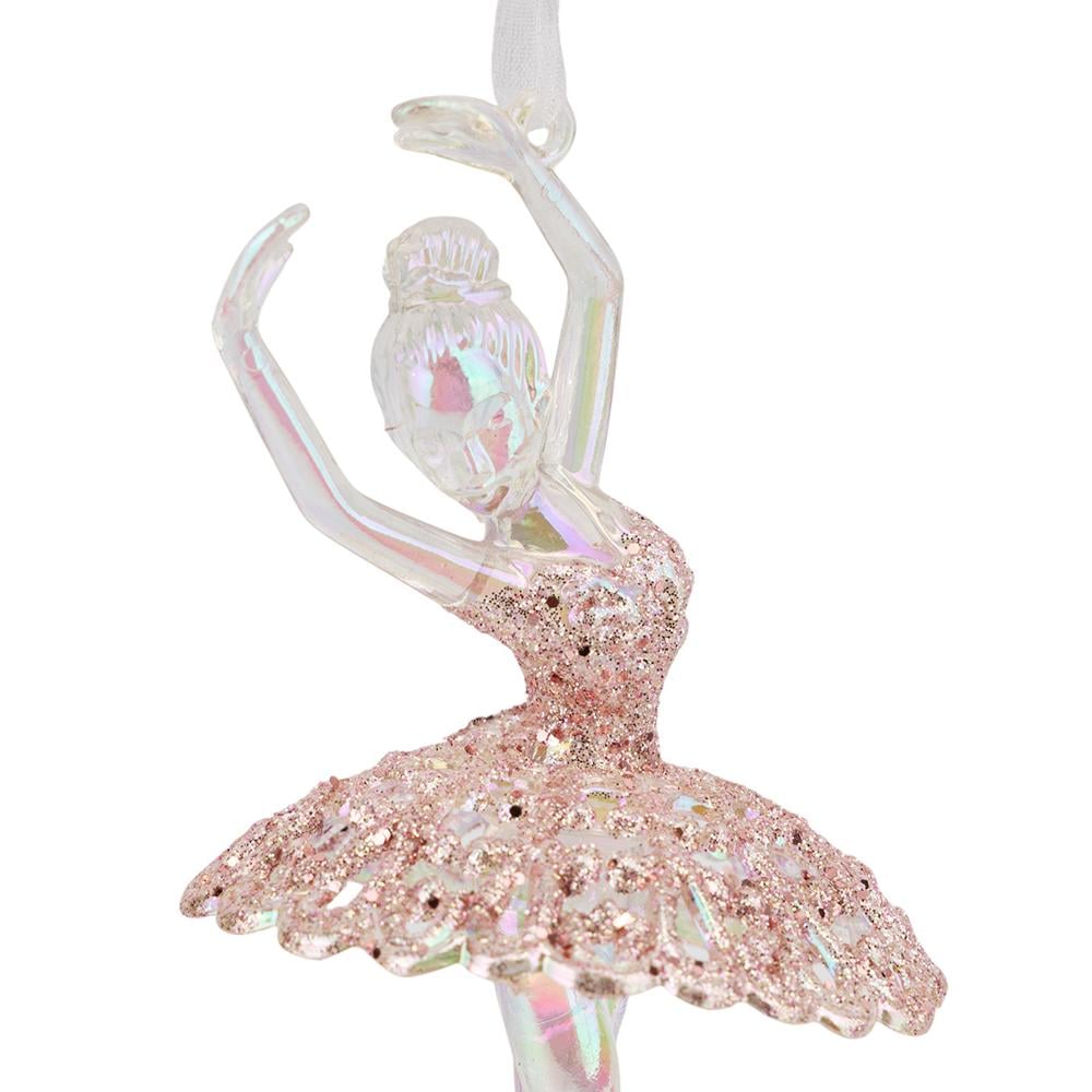 Іграшка на ялинку Elisey Балерина 14 см Перламутровий (NH-106-K-131) - фото 2