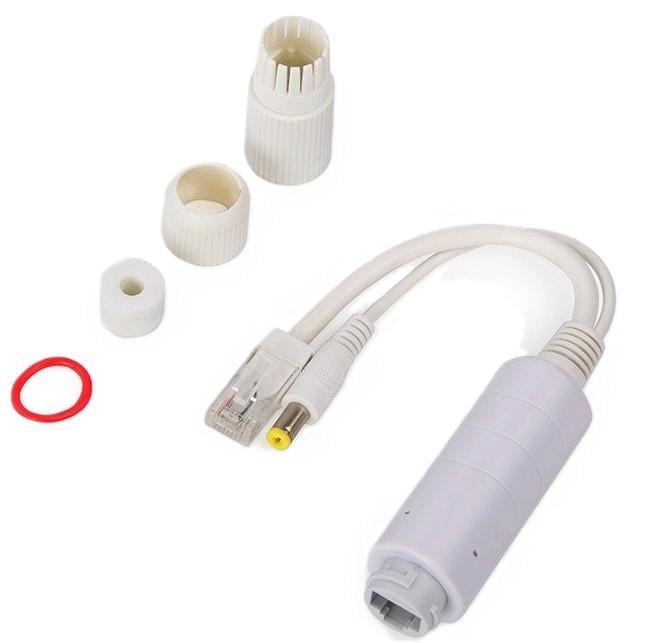 Разветвитель водонепроницаемый POE 10/100Mbps 15.4W/24W (2446547038) - фото 2 Разветвитель водонепроницаемый POE 10/100Mbps 15.4W/24W (2446547038) - фото 2