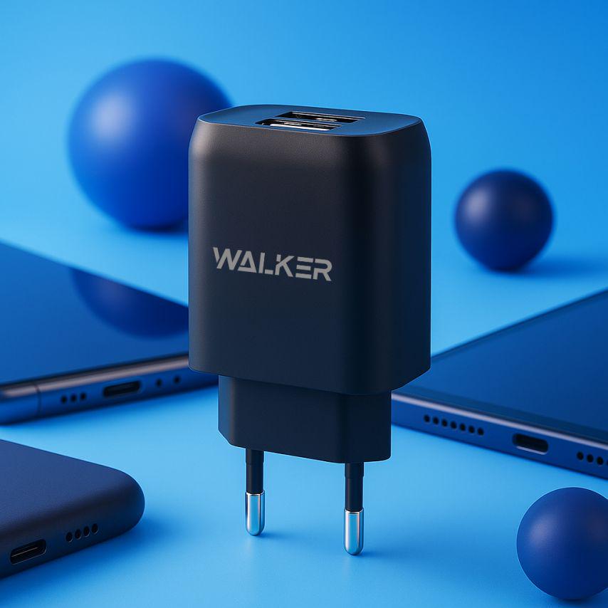 Адаптер Walker WH-31 2USB/2.1A Black - фото 2 Адаптер Walker WH-31 2USB/2.1A Black - фото 2