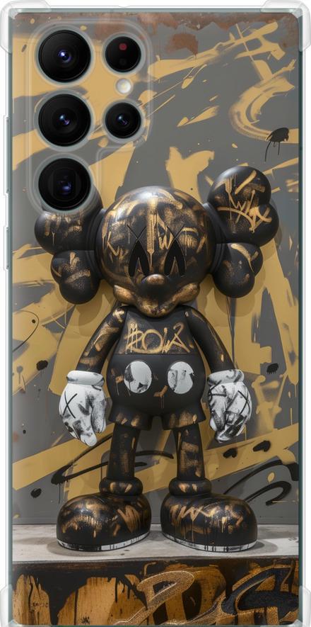Чехол на Samsung Galaxy S22 Ultra Bronze kaws (6097sp-2500-42517)